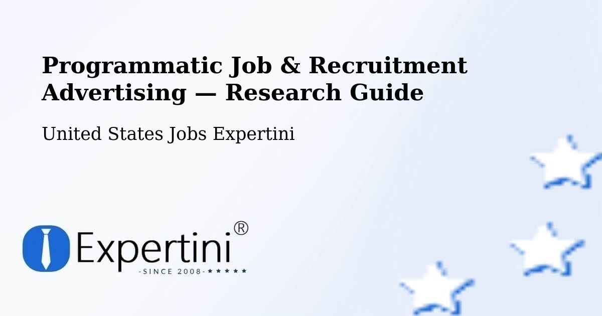 Programmatic Job & Recruitment Advertising — Research Guide – Argo